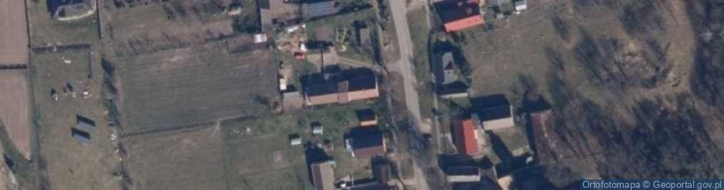 Zdjęcie satelitarne Trzcinna ul.