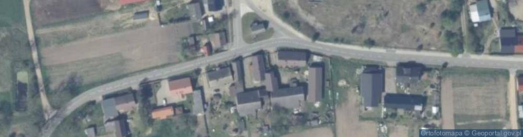 Zdjęcie satelitarne Trzcinna ul.