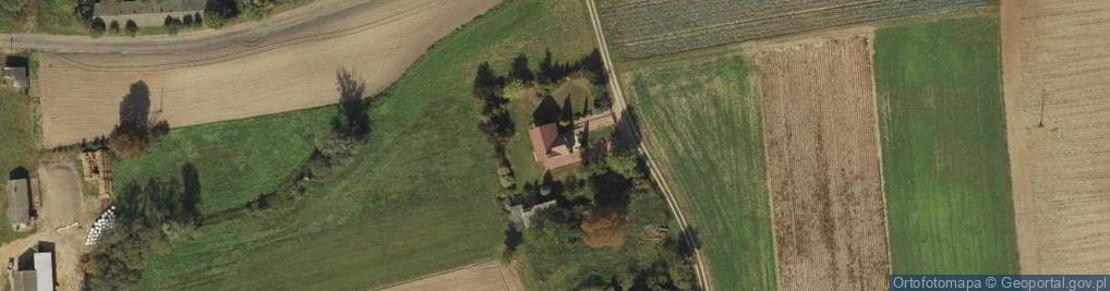Zdjęcie satelitarne Trzebiegoszcz ul.