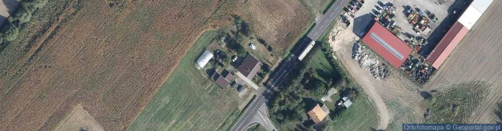 Zdjęcie satelitarne Trzebiełuch ul.