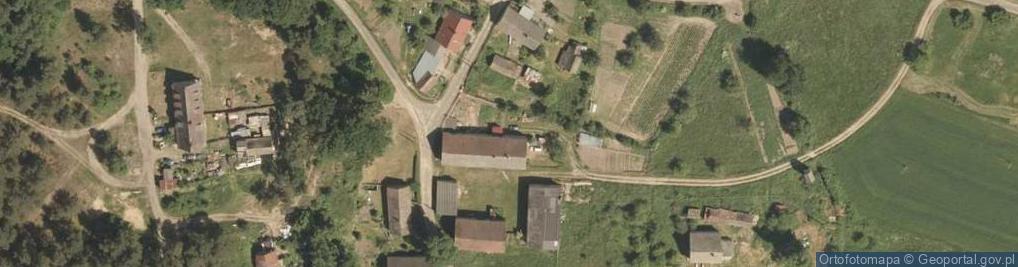 Zdjęcie satelitarne Trzebień Mały ul.