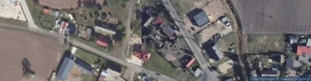 Zdjęcie satelitarne Trzebiny ul.