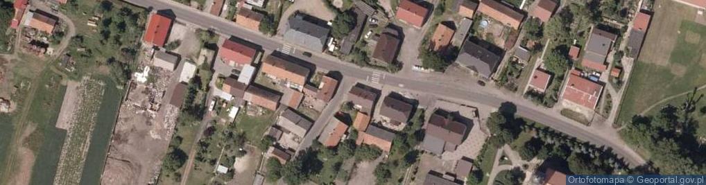 Zdjęcie satelitarne Trzebnice ul.