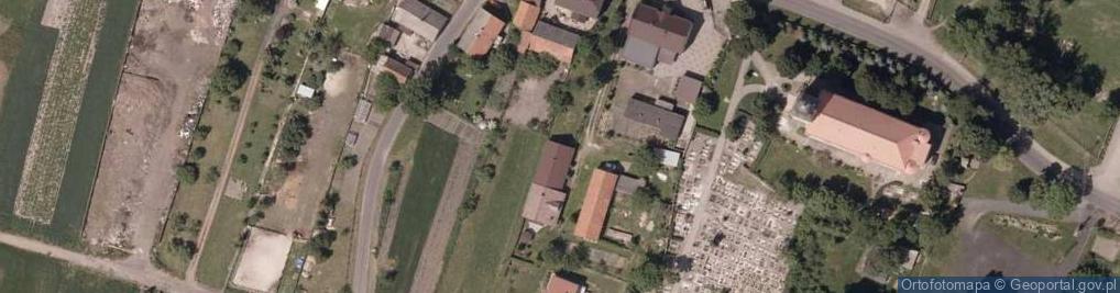 Zdjęcie satelitarne Trzebnice ul.