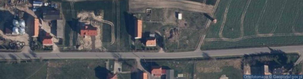 Zdjęcie satelitarne Trzęsacz ul.