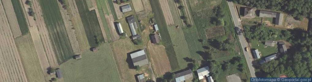 Zdjęcie satelitarne Trzęsiny ul.