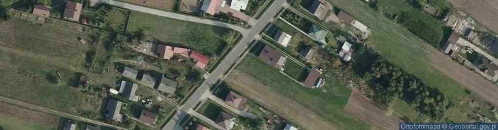 Zdjęcie satelitarne Trześń ul.