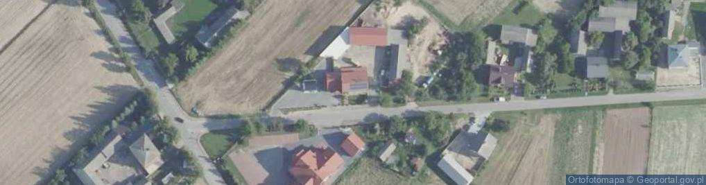 Zdjęcie satelitarne Trzeszków ul.