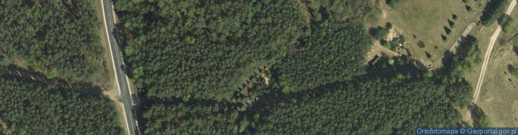 Zdjęcie satelitarne Trzykolne Młyny ul.