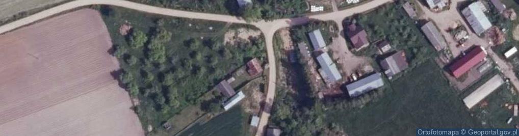 Zdjęcie satelitarne Trzyrzeczki ul.