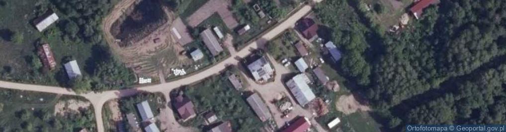 Zdjęcie satelitarne Trzyrzeczki ul.