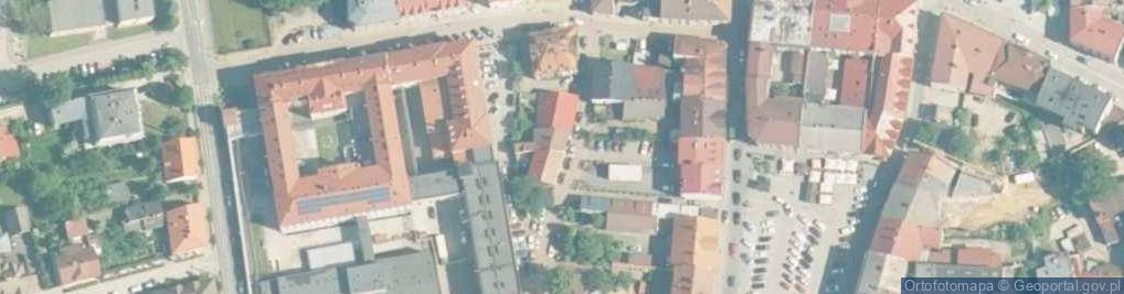Zdjęcie satelitarne Trybunalska ul.