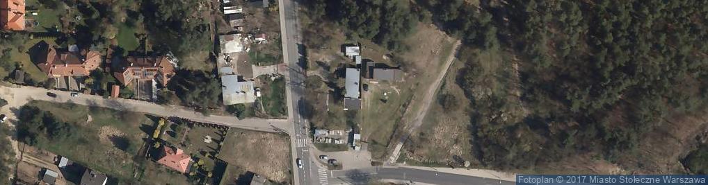 Zdjęcie satelitarne Trenów ul.