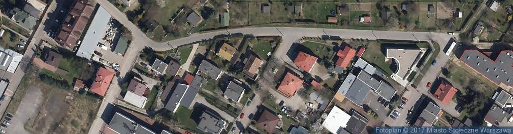 Zdjęcie satelitarne Trojańska ul.