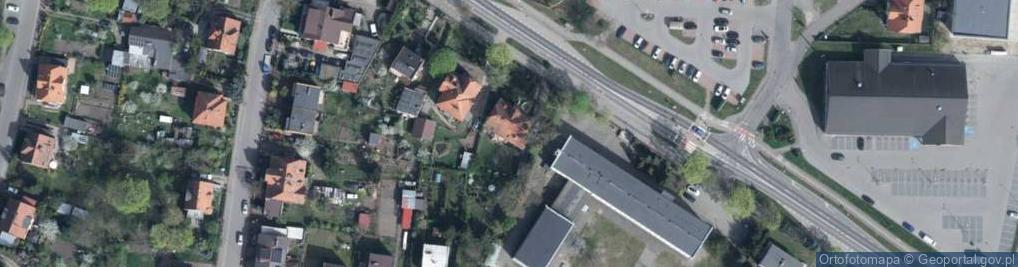 Zdjęcie satelitarne Trzebnicka ul.