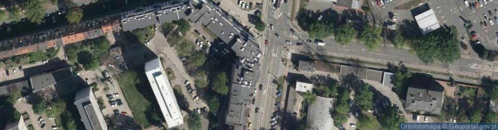 Zdjęcie satelitarne Trzebnicka ul.