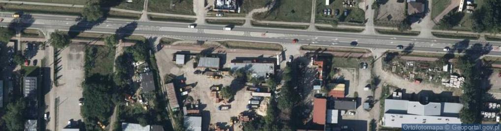 Zdjęcie satelitarne Trakt Brzeski ul.