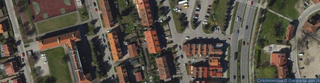 Zdjęcie satelitarne Turkowskiego ul.
