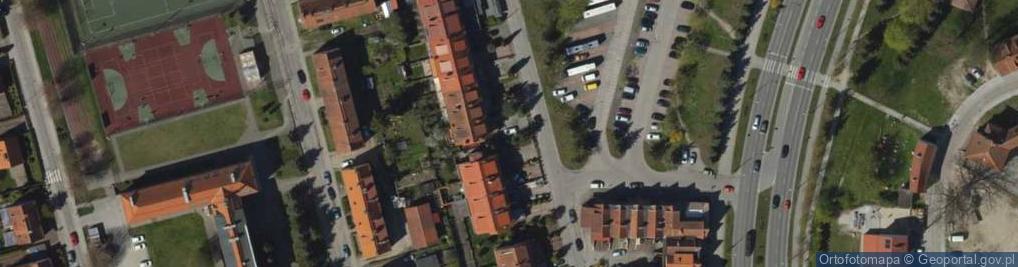 Zdjęcie satelitarne Turkowskiego ul.