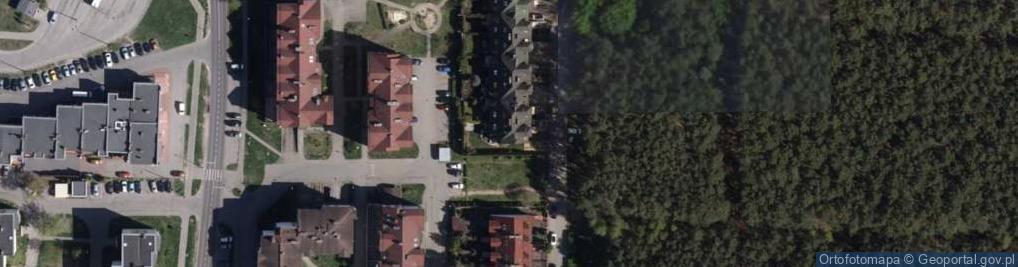 Zdjęcie satelitarne Tuchołkowej Stefanii ul.