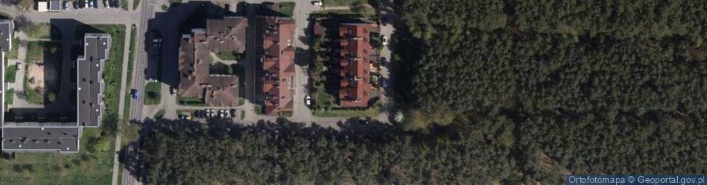 Zdjęcie satelitarne Tuchołkowej Stefanii ul.