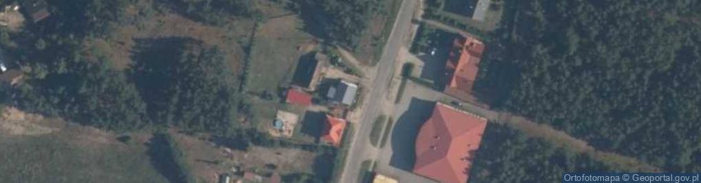 Zdjęcie satelitarne Tucholska ul.