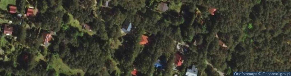 Zdjęcie satelitarne Tusińska ul.