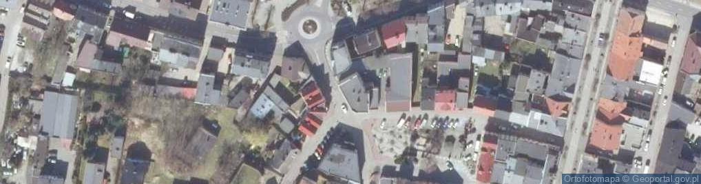 Zdjęcie satelitarne Tuszyńskiego, ks. ul.