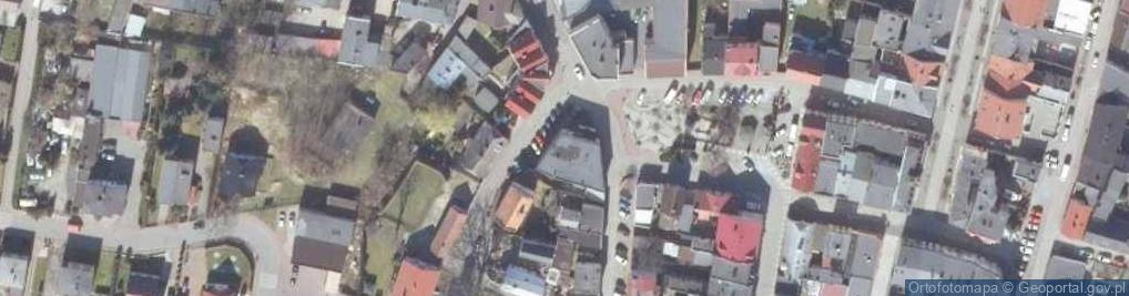 Zdjęcie satelitarne Tuszyńskiego, ks. ul.