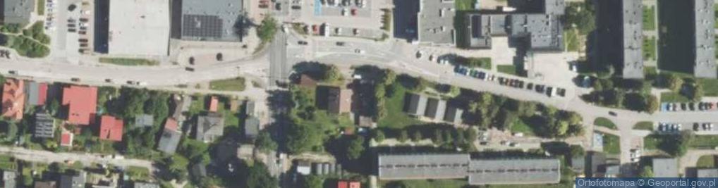 Zdjęcie satelitarne Turystyczna ul.