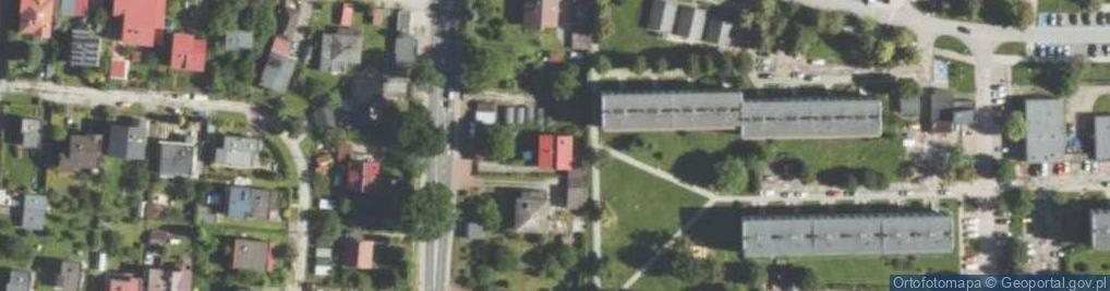 Zdjęcie satelitarne Turystyczna ul.