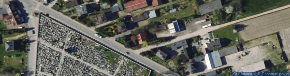 Zdjęcie satelitarne Turystyczna ul.