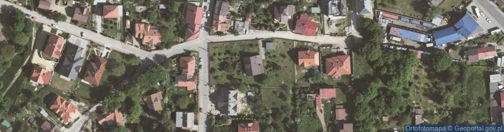 Zdjęcie satelitarne Turniejowa ul.