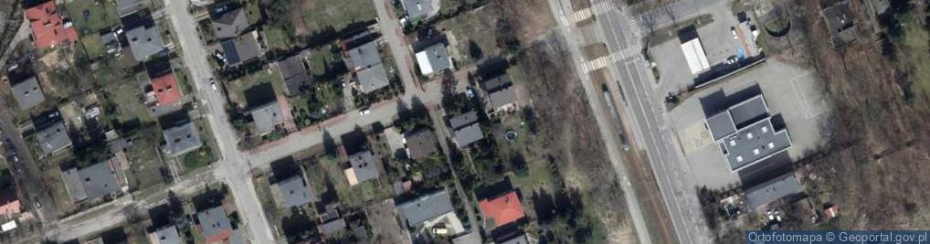 Zdjęcie satelitarne Turzycowa ul.