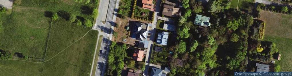 Zdjęcie satelitarne Turystyczna ul.