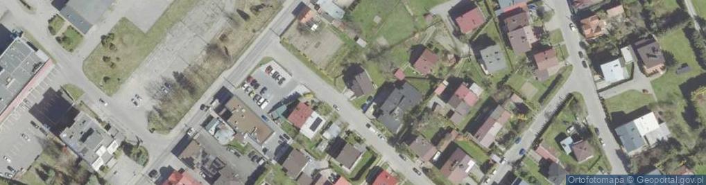 Zdjęcie satelitarne Turskiego Stefana ul.