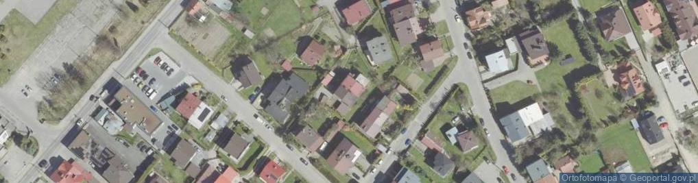 Zdjęcie satelitarne Turskiego Stefana ul.