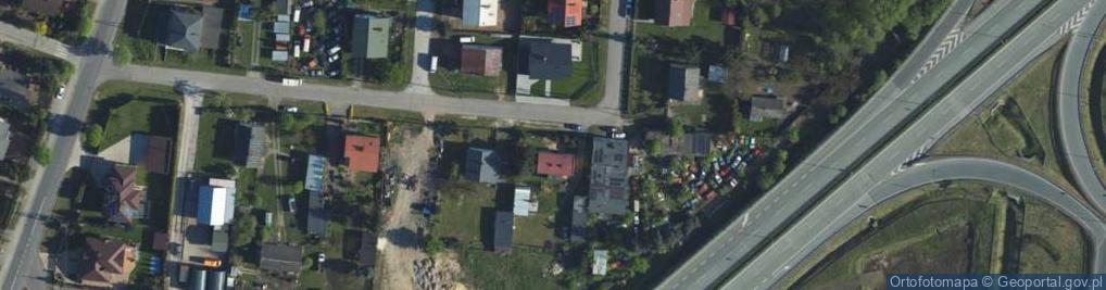 Zdjęcie satelitarne Tulipanowa ul.