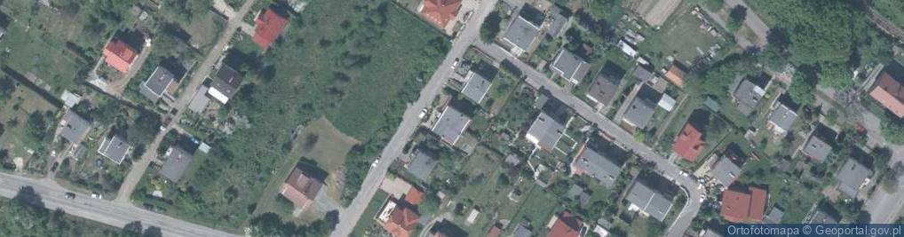 Zdjęcie satelitarne Turystyczna ul.