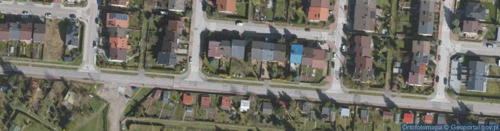 Zdjęcie satelitarne Turkusowa ul.