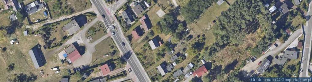 Zdjęcie satelitarne Turystyczna ul.