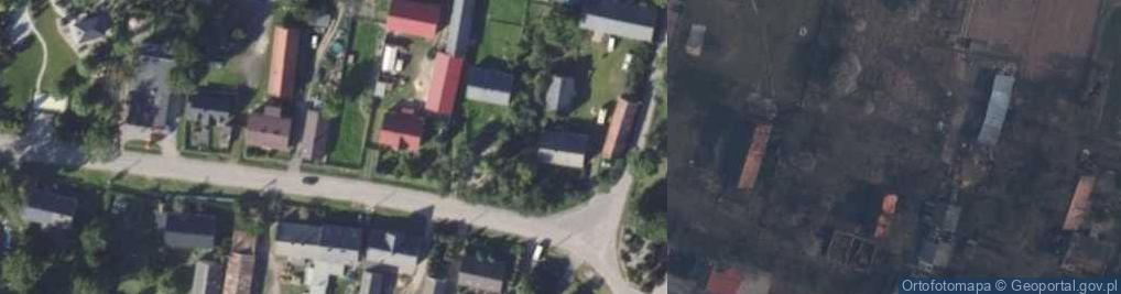Zdjęcie satelitarne Turkowy ul.