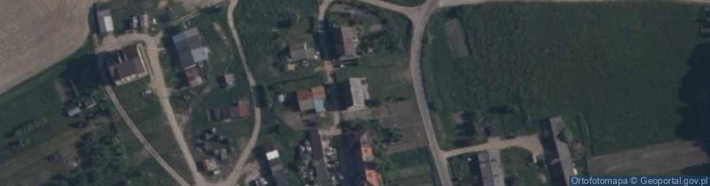 Zdjęcie satelitarne Turowo Duże ul.