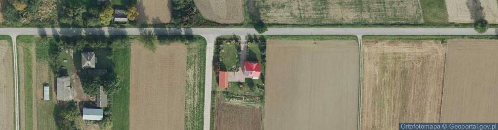 Zdjęcie satelitarne Tursko Małe-Kolonia ul.