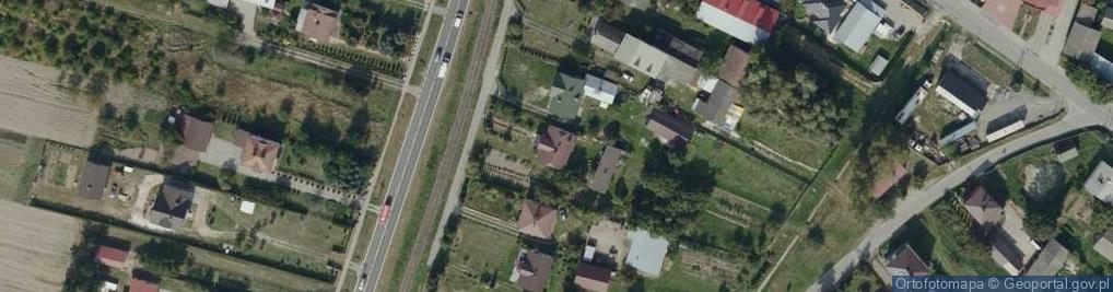 Zdjęcie satelitarne Tuszów Narodowy ul.