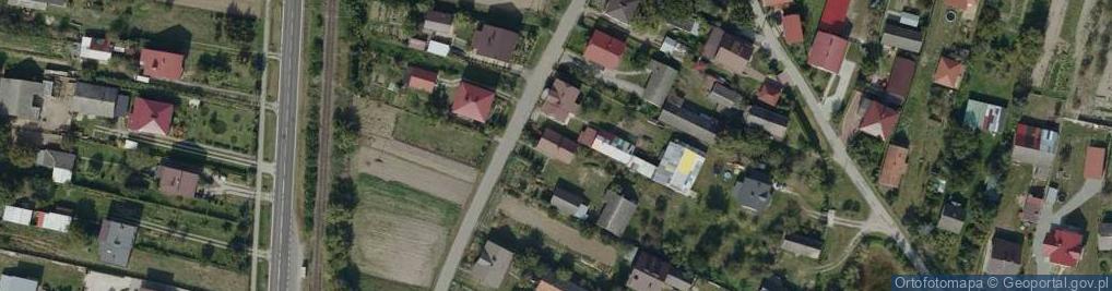 Zdjęcie satelitarne Tuszów Narodowy ul.