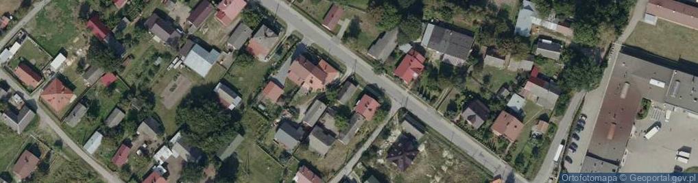 Zdjęcie satelitarne Tuszów Narodowy ul.