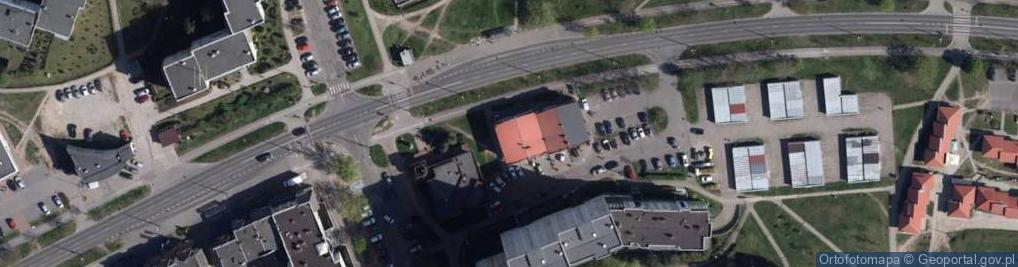Zdjęcie satelitarne Twardzickiego Józefa ul.
