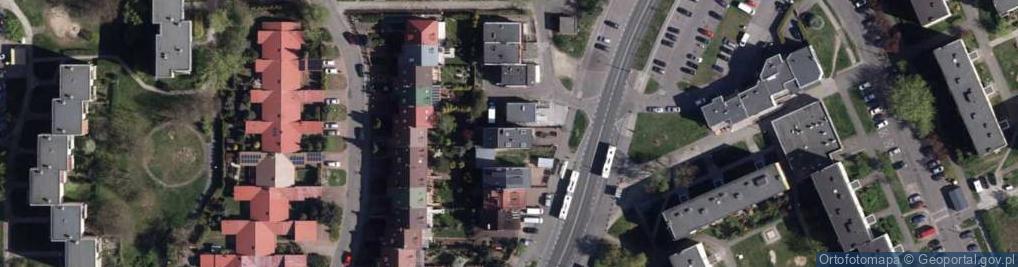 Zdjęcie satelitarne Twardzickiego Józefa ul.