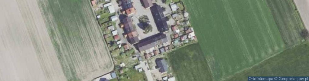 Zdjęcie satelitarne Twardocha, ks. ul.